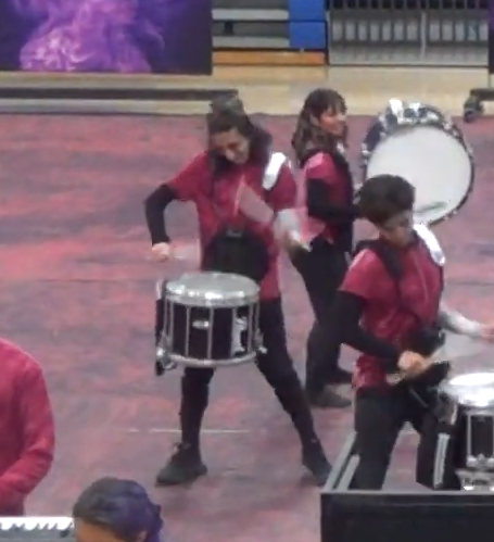 seb playing snare drum